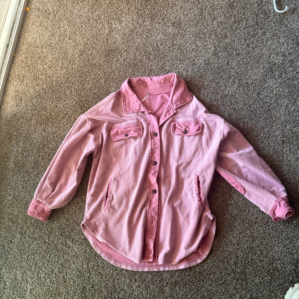 Free people ruby fleece size large